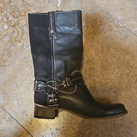 BRN Barcelona slate brown boot - Picture 7 of 15